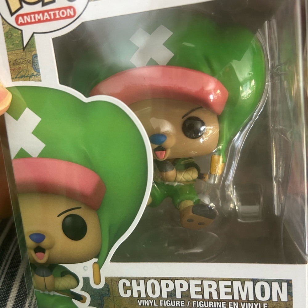 Funko Pop! Vinyl Choppermon Flocked #1471 With Protector One Piece (Exclusive) - Picture 10 of 11